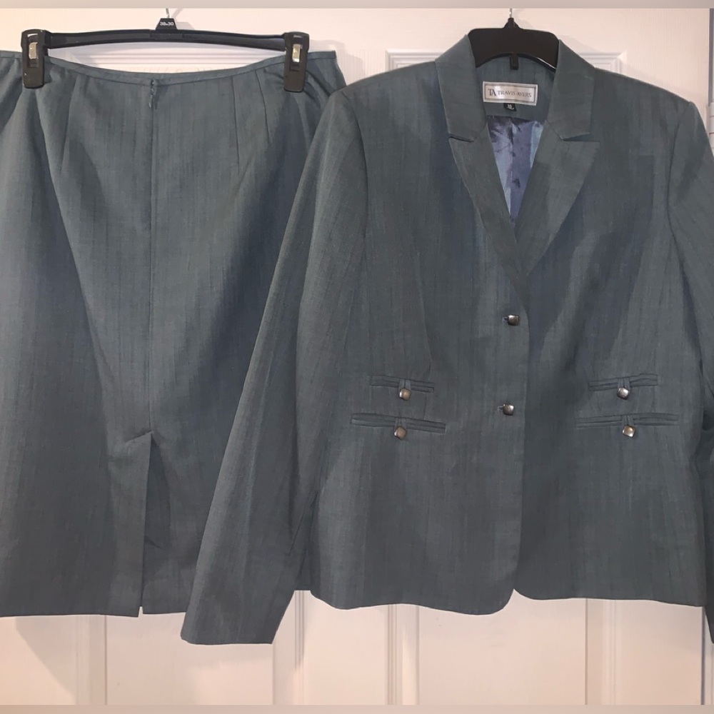 Travis Ayer’s Skirt & Blazer Set